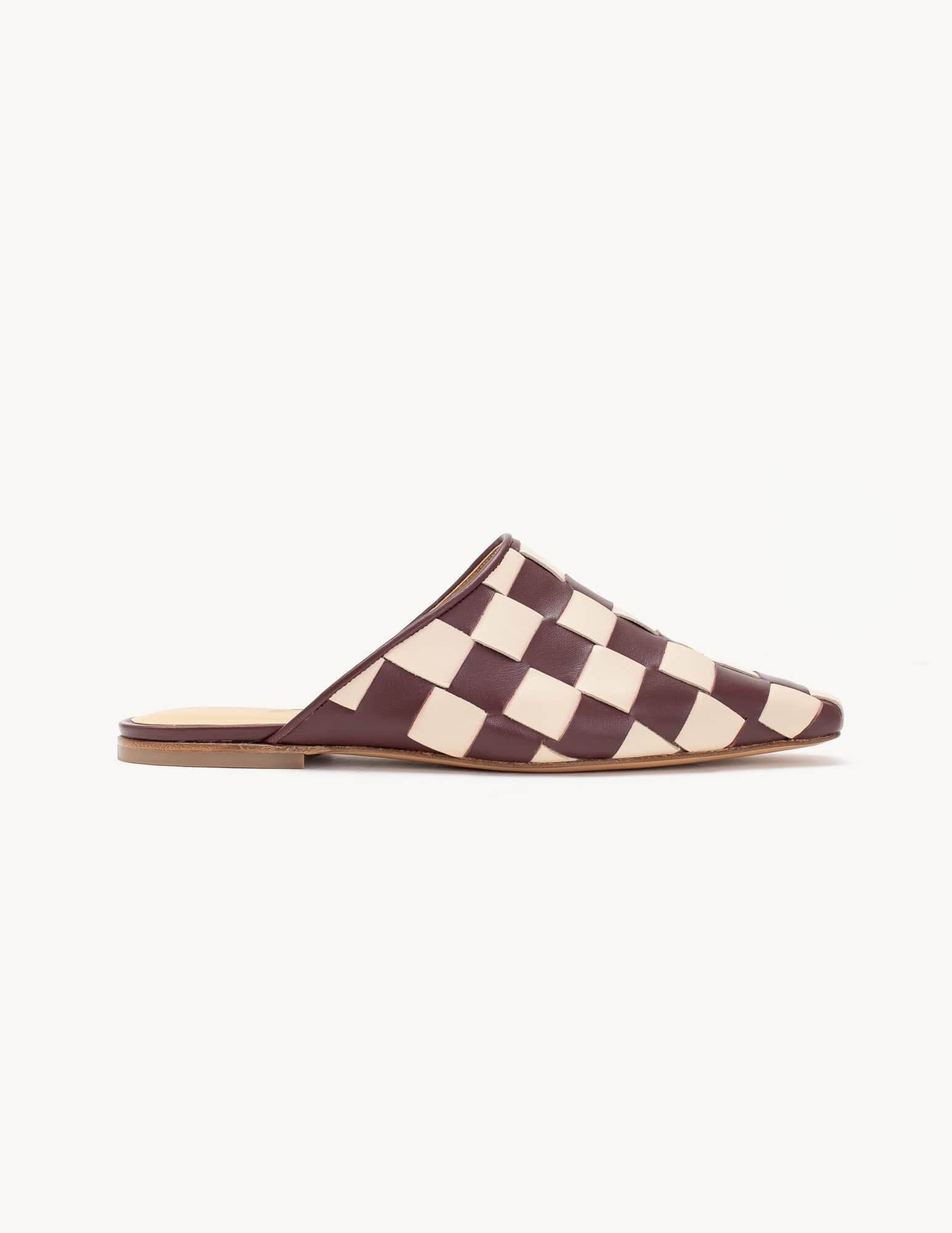 Mule Lola Bordeaux