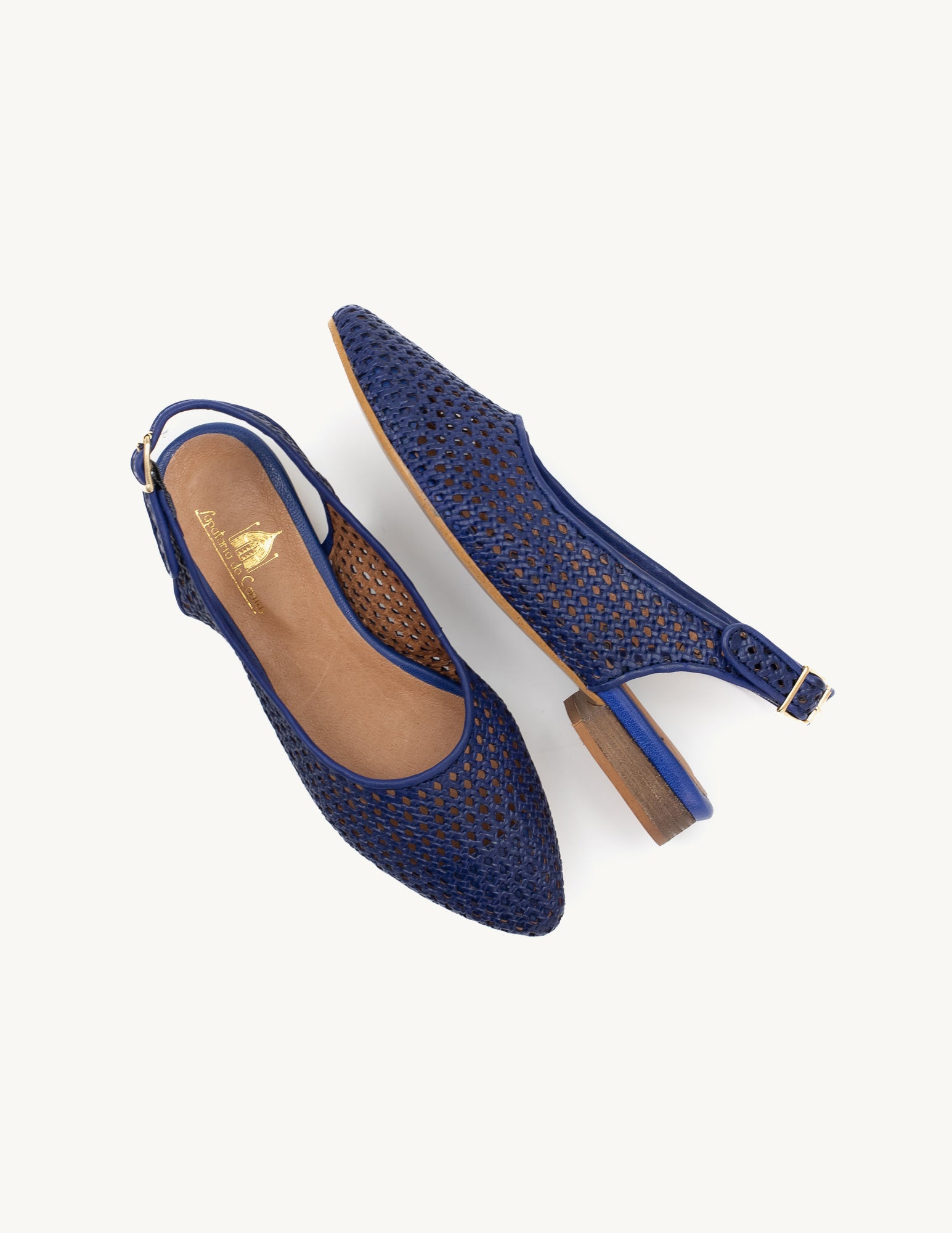Mary Blue Sandal