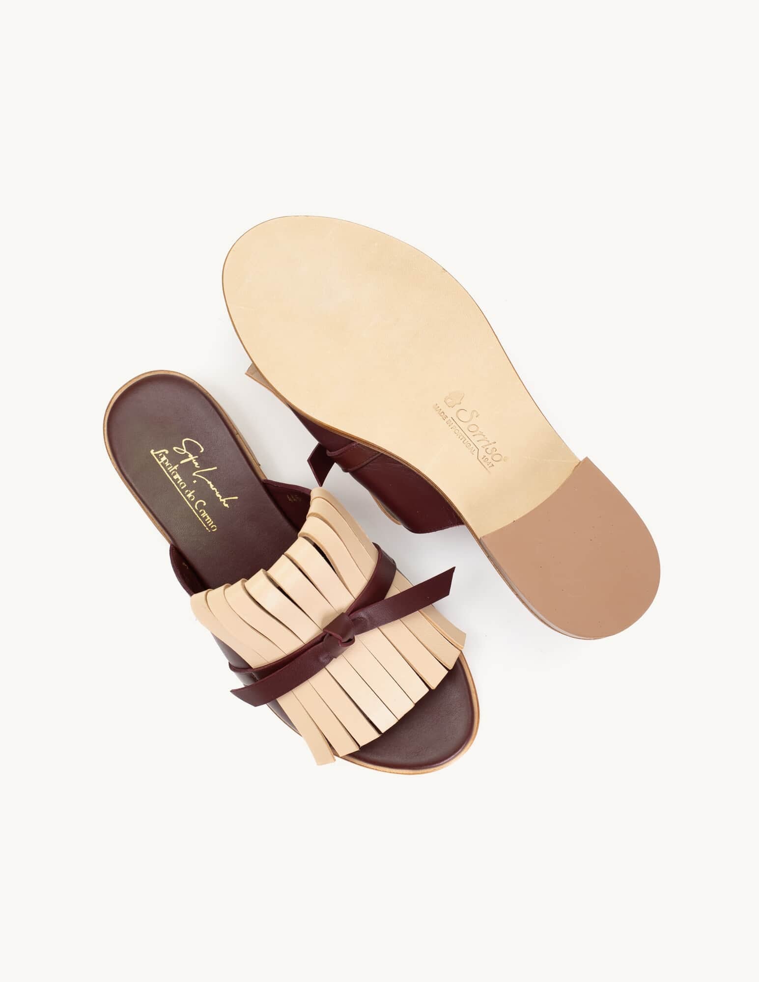Florence sandal bordeaux