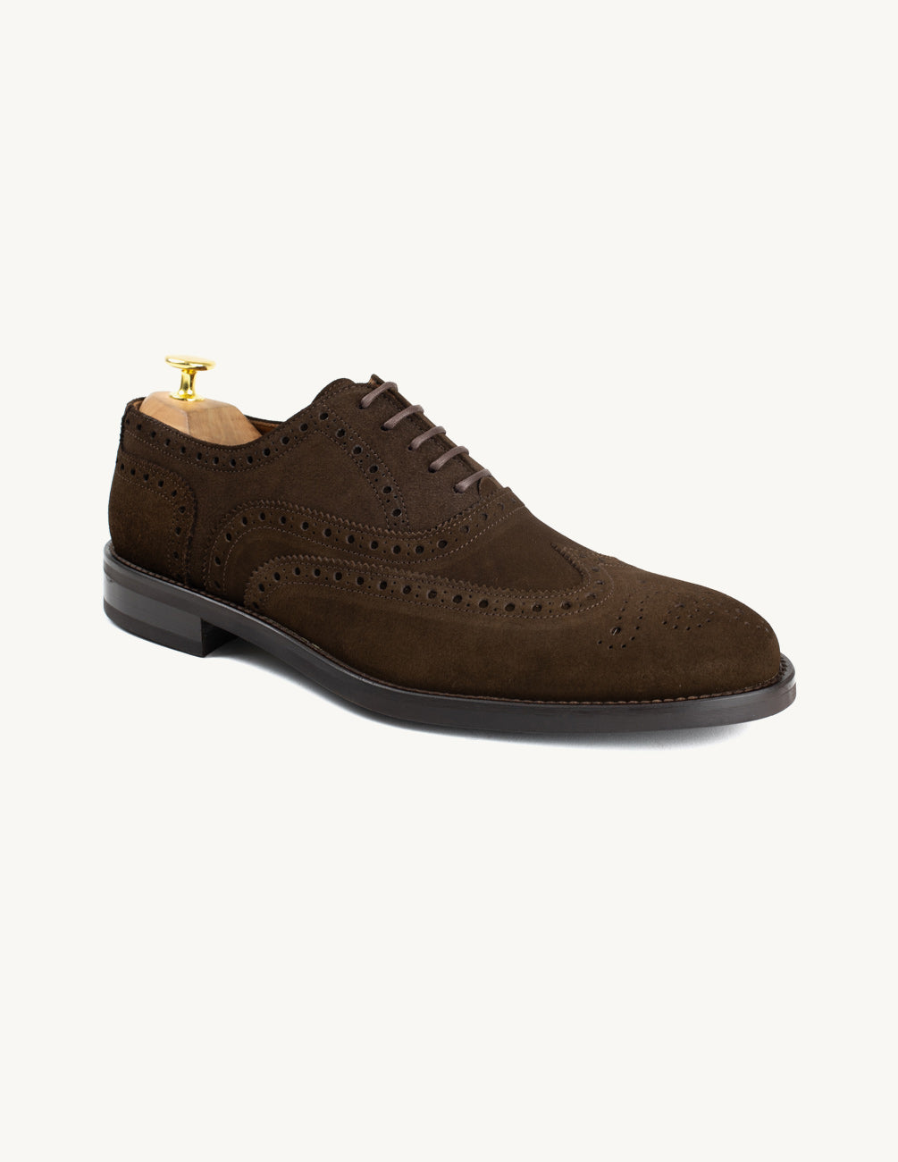OXFORD brogue camurça