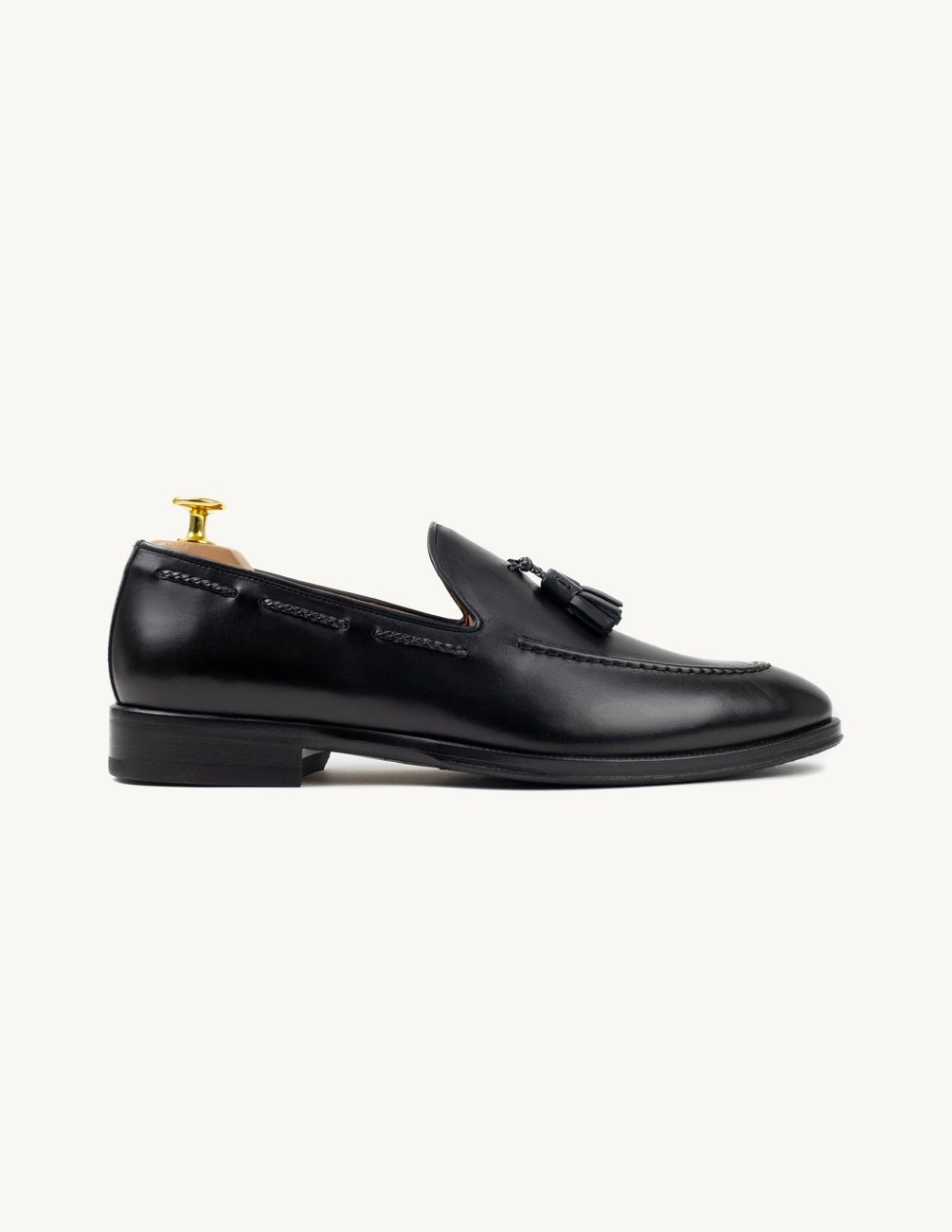Loafer preto berloques Homem