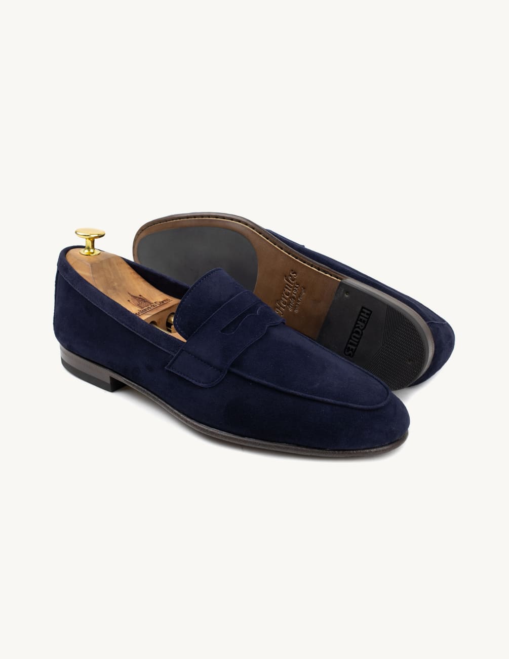 Penny loafer camurça azul Portugal