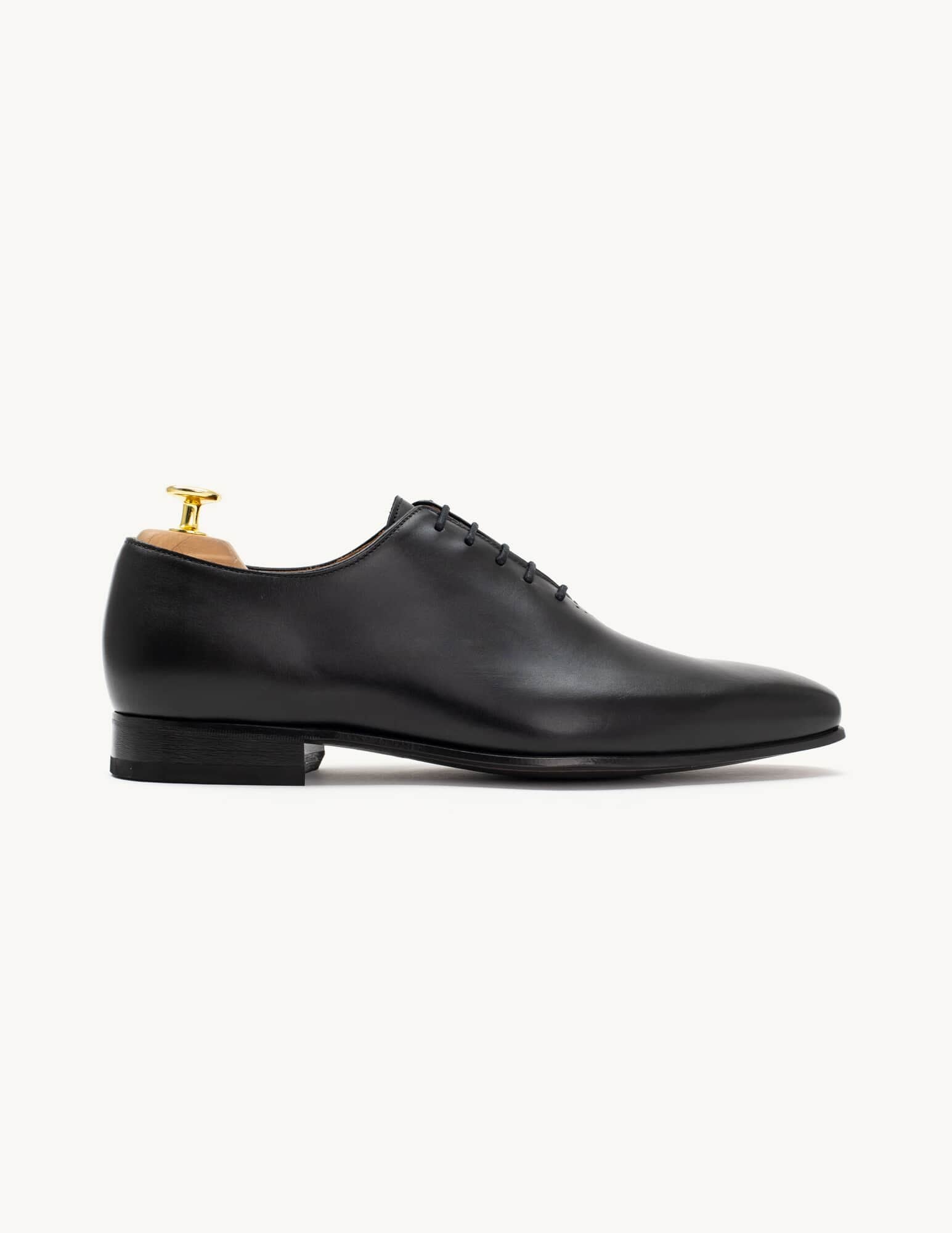 Tristan Black Oxford Shoe
