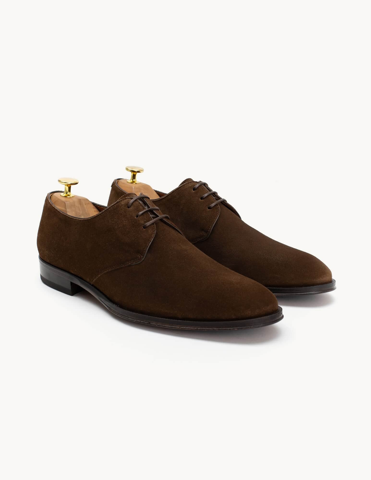 Martin Brown Suede Derby Shoe