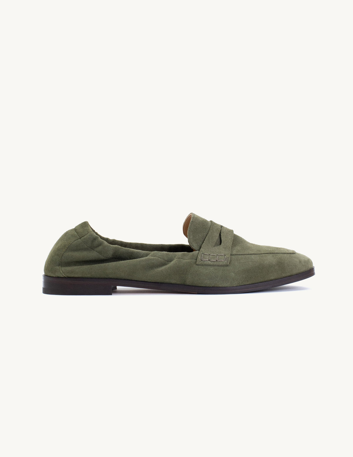 Loafer Cate Verde Camurça