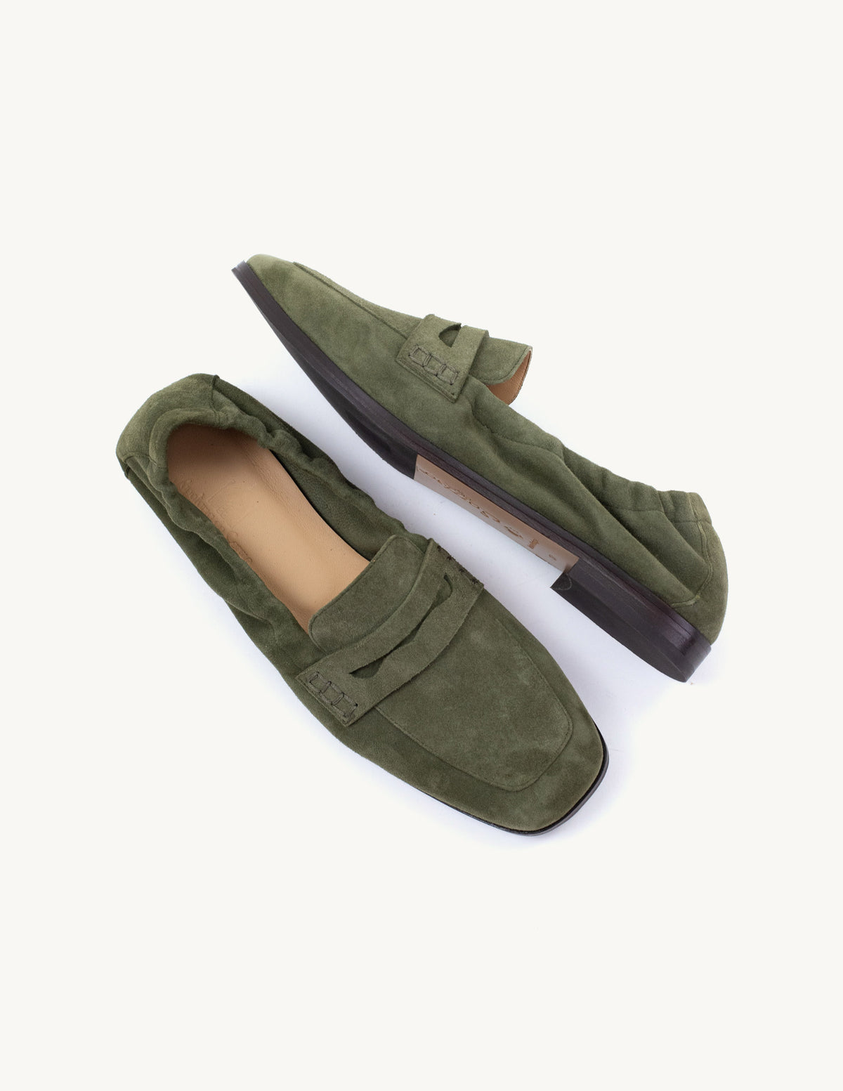 Loafer Cate Verde Camurça