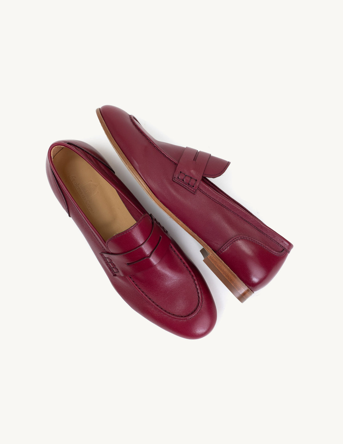 Cecília Red mocassins