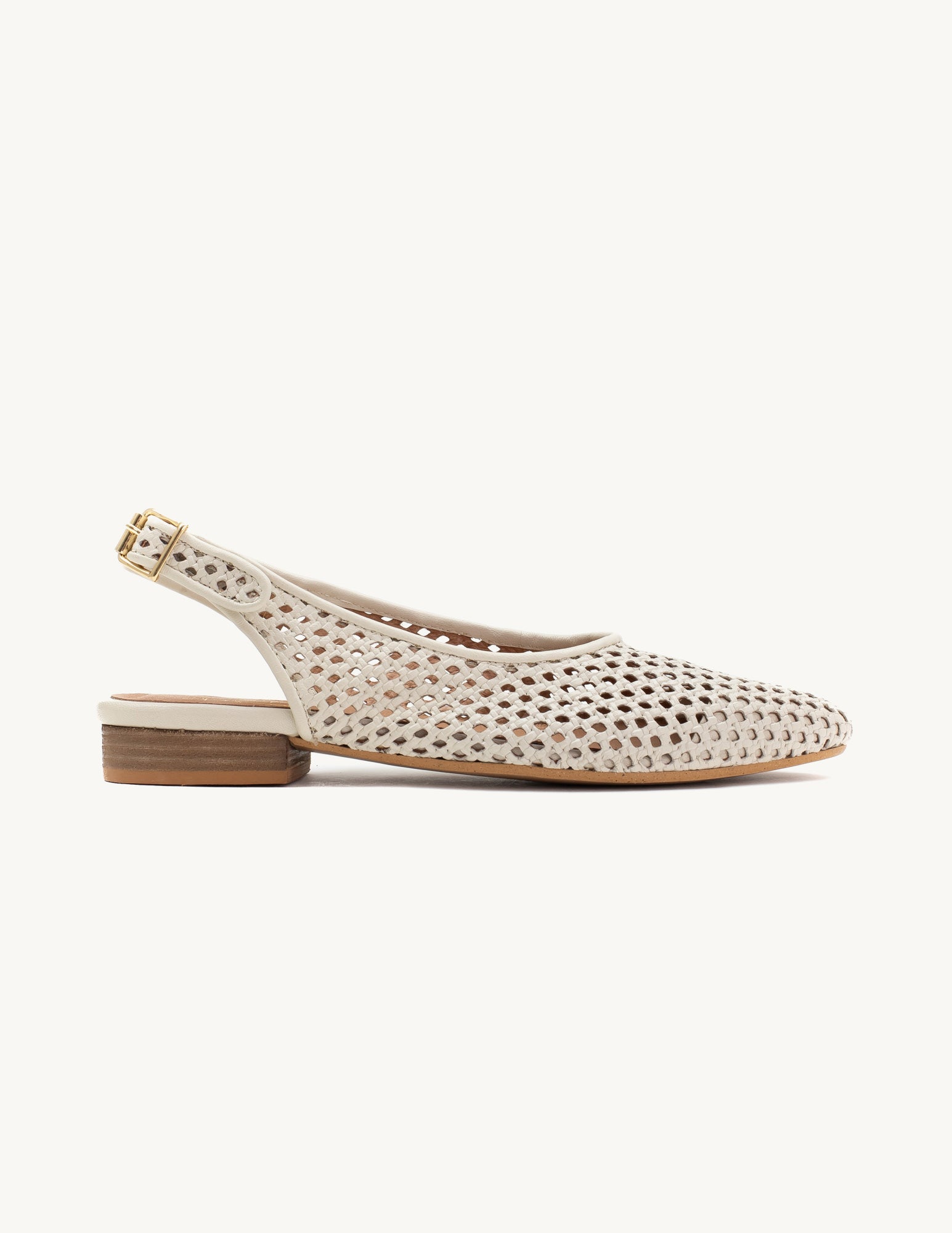Mary White Sandals