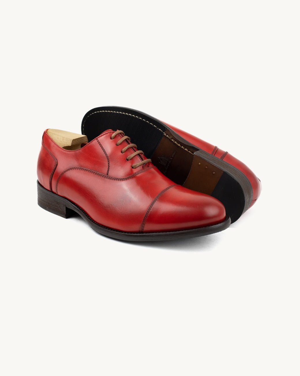 Red Dori Oxford Shoe