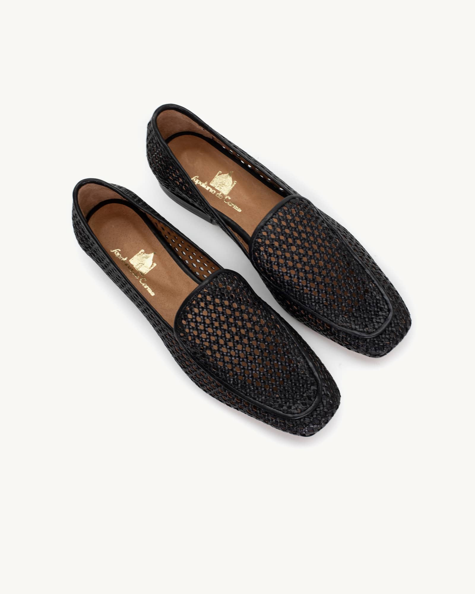 Loafer de verão em cor preto e sola de borracha | Sapataria do Carmo