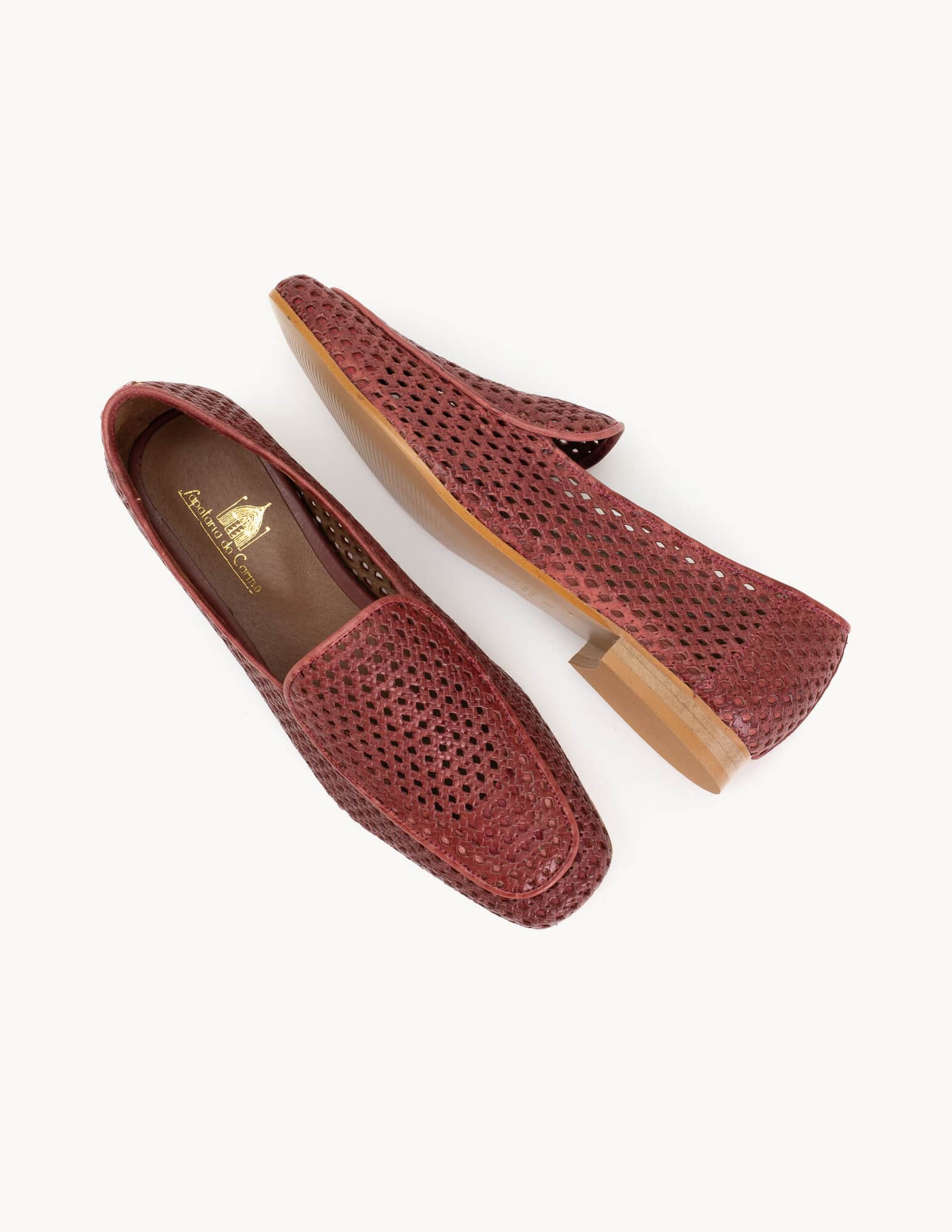 Red Lisa Loafers