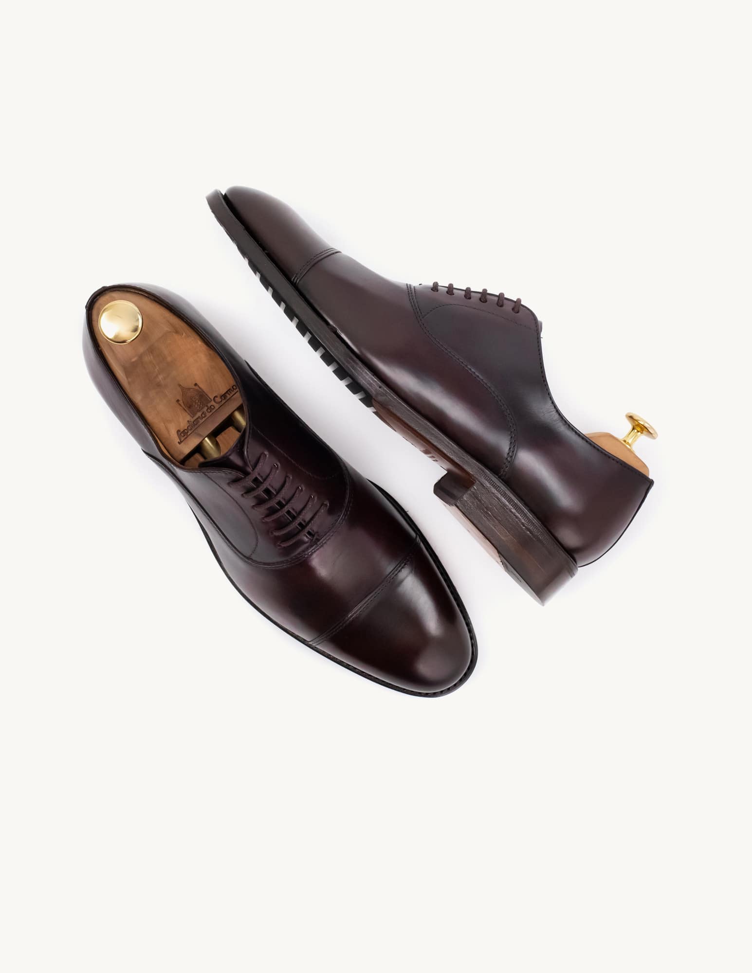 Nero Bordeaux Oxford Shoe