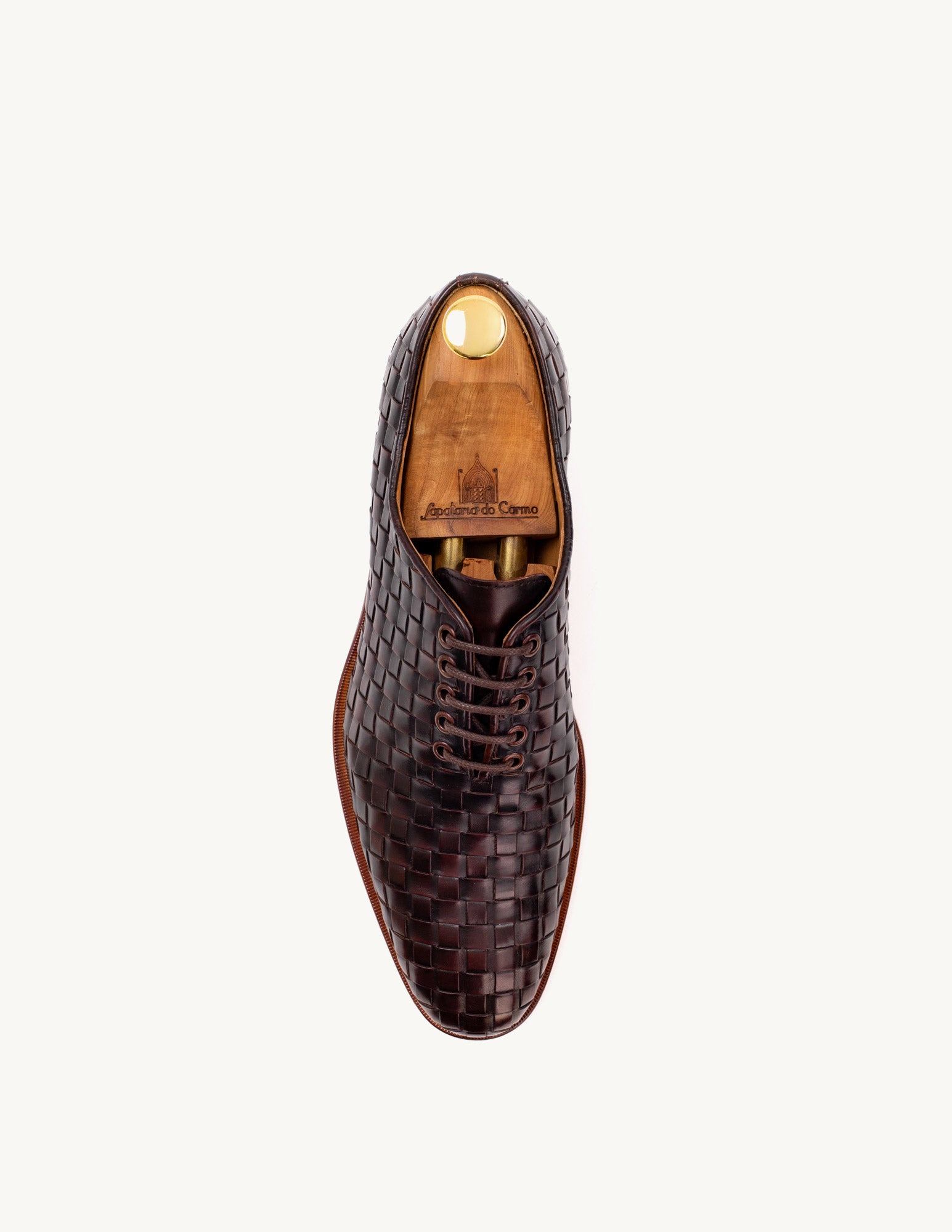Sapato Oxford Entrancado Paolo Bordeaux