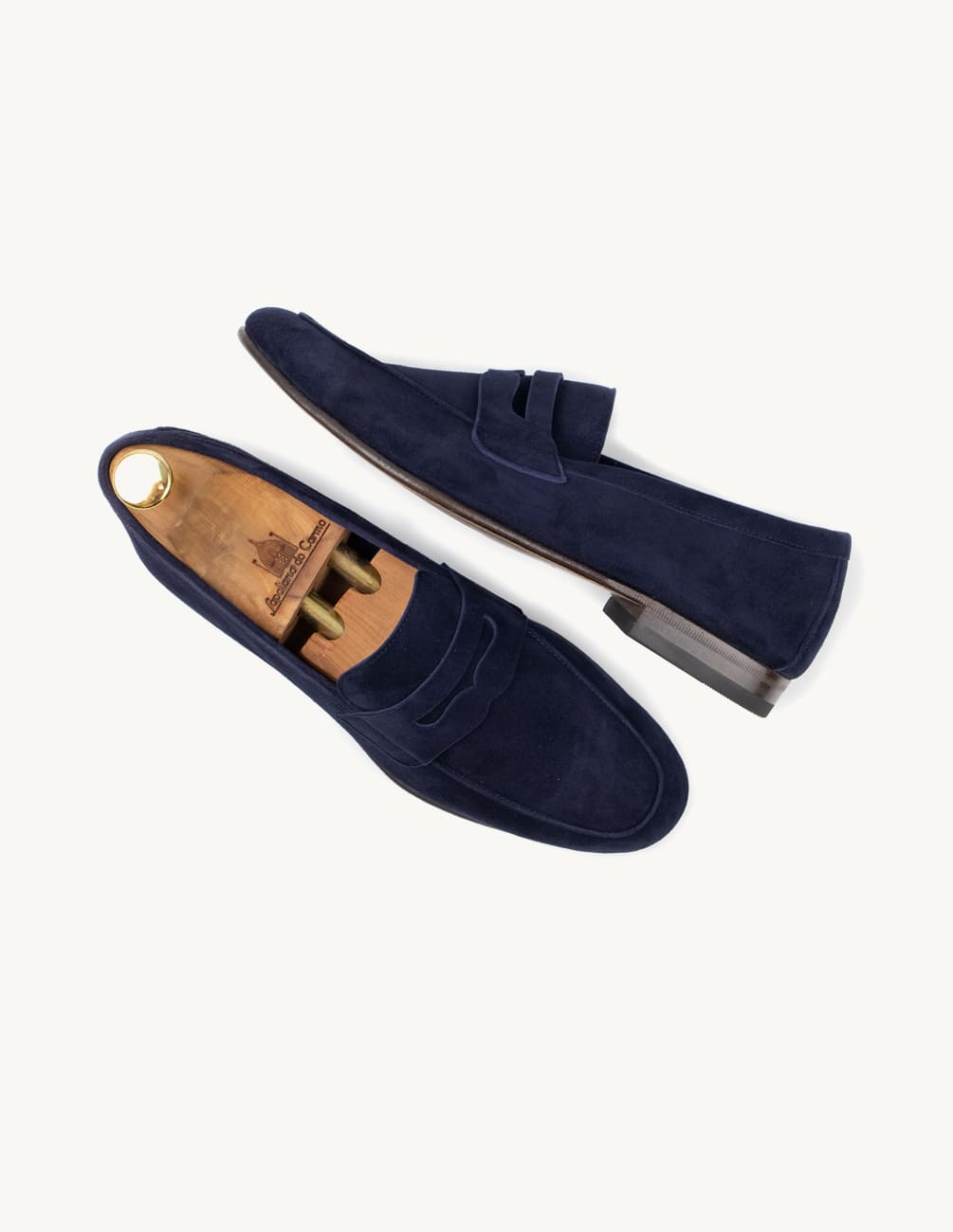 Penny loafer camurça azul Portugal