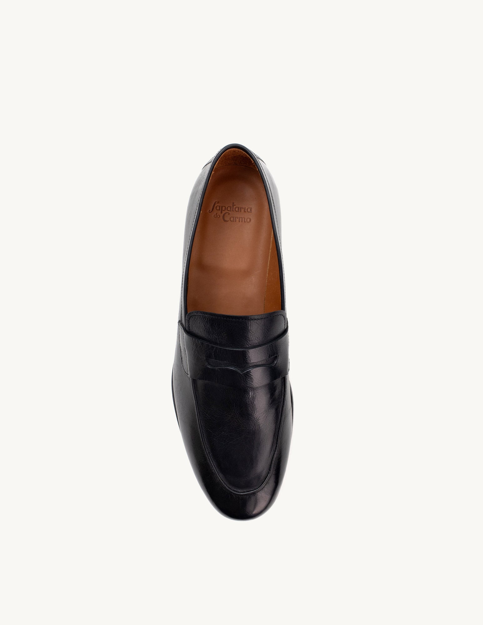Loafer Nico Preto em Pele