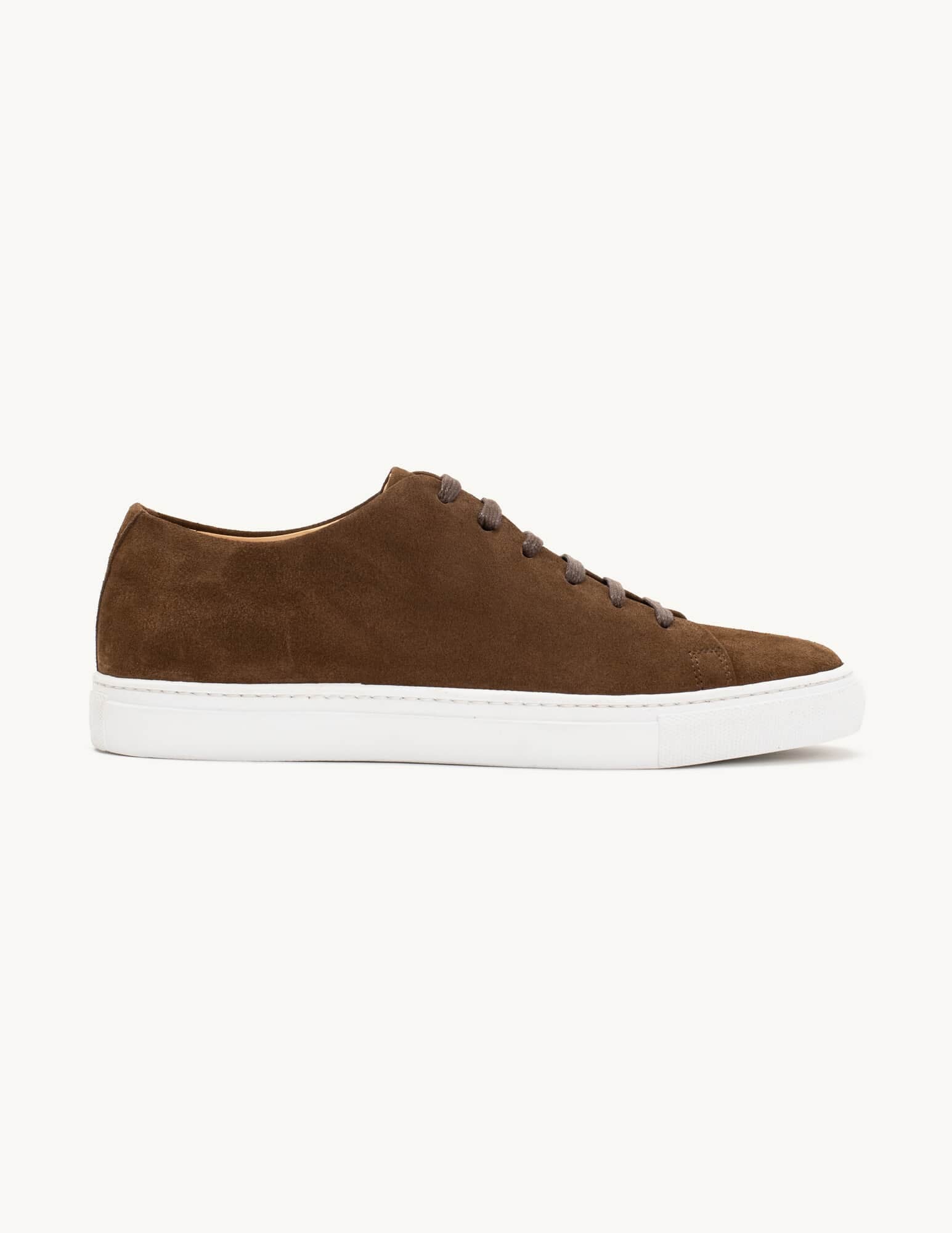 Ralph Suede Brown Sneakers