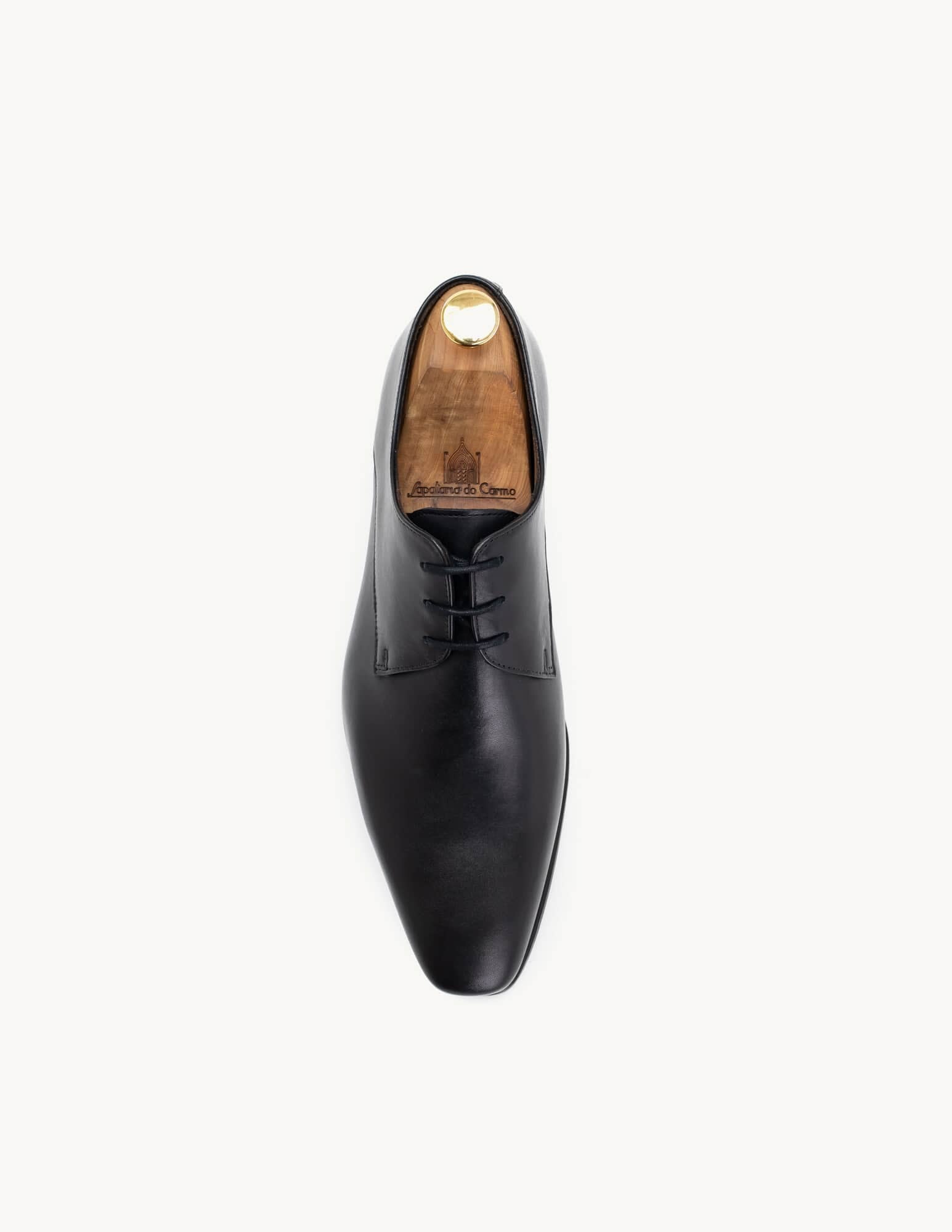 Leonel Black Derby Shoe