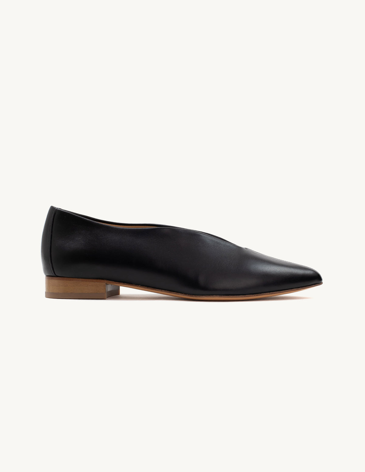 Sapato Raso Lauren Preto