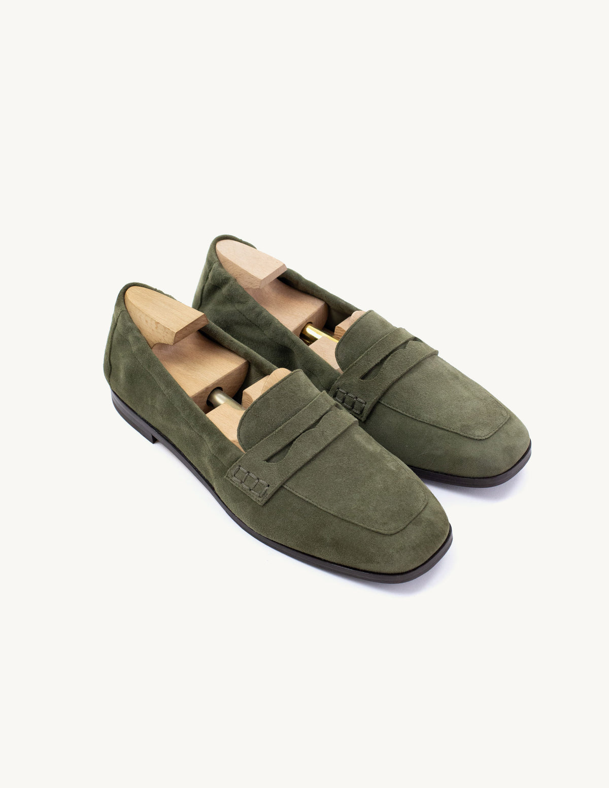 Loafer Cate Verde Camurça