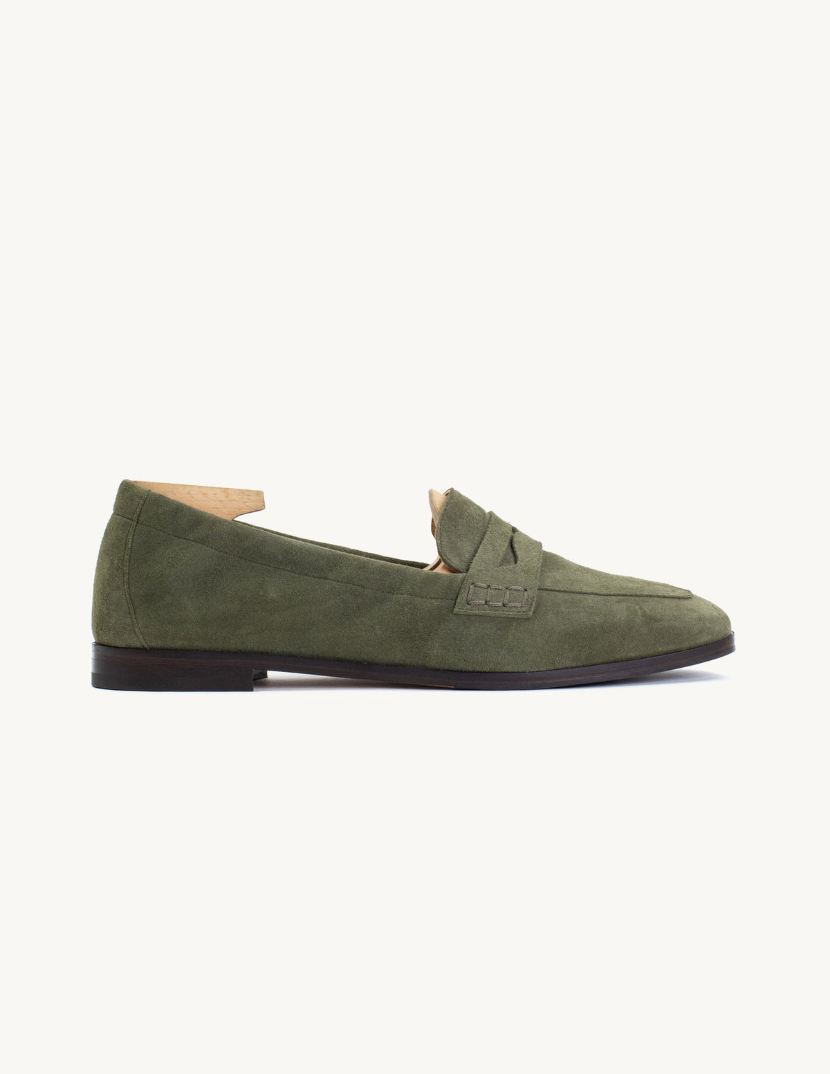Loafer Cate Verde Camurça