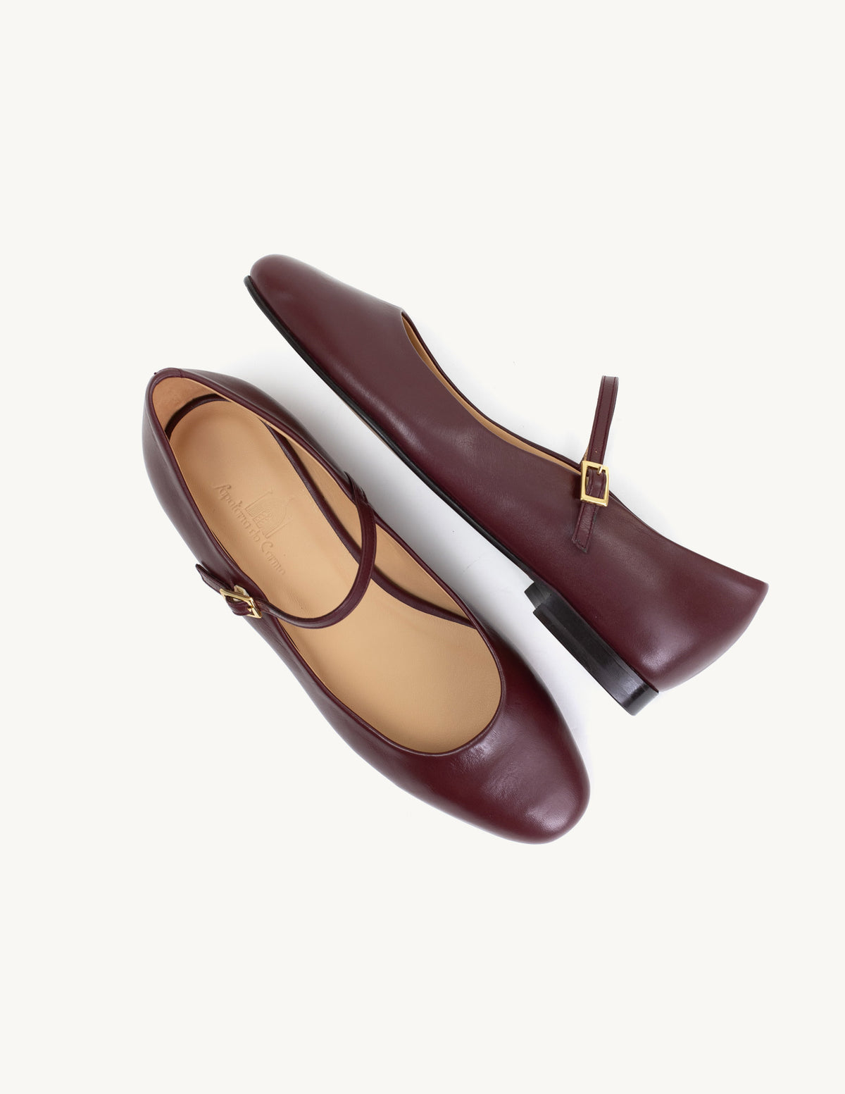 Sapato Raso Alice Bordeaux