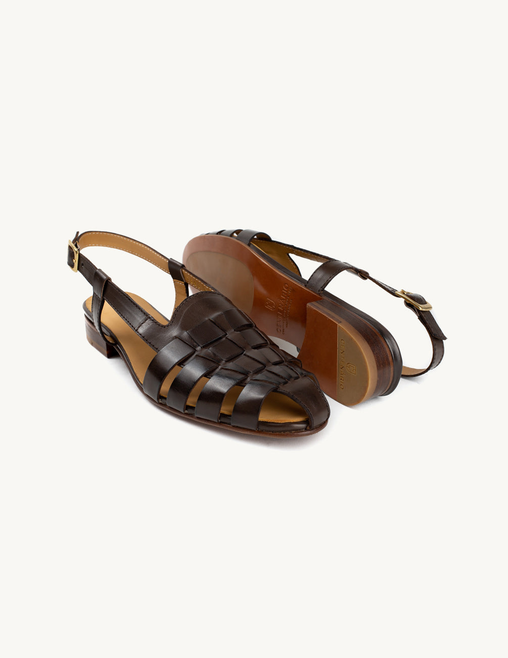 Jade Brown Sandal