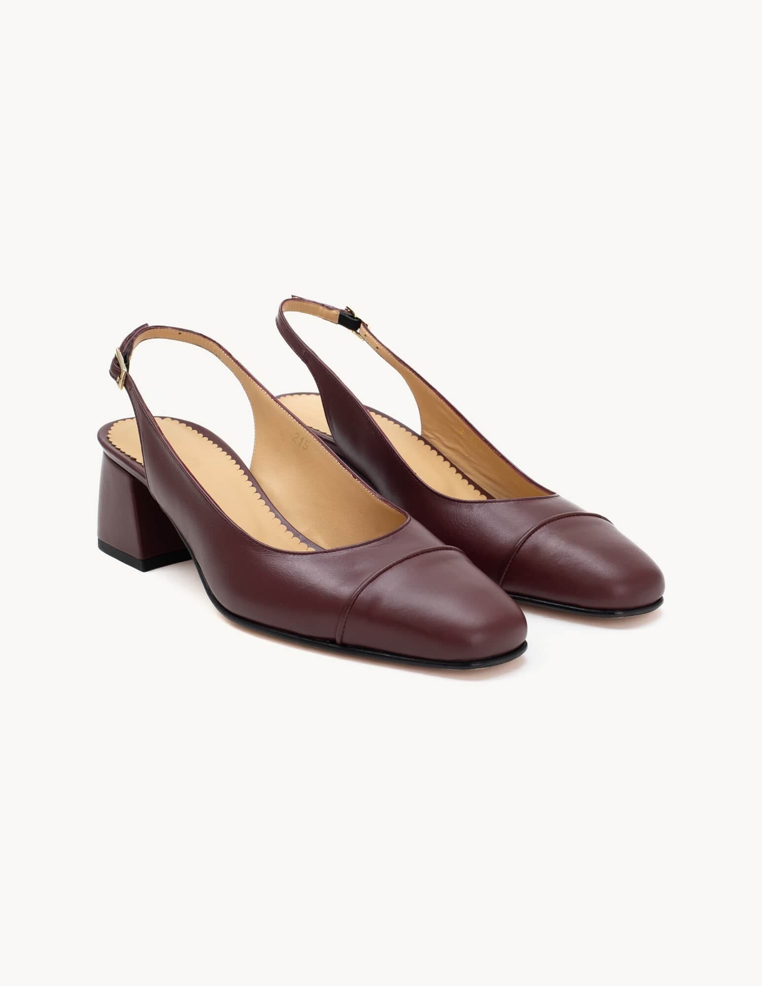 Sapato Brigitte  Bordeaux