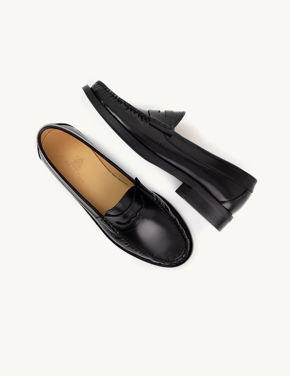 Loafer de fivela em pele polida | Sapataria do Carmo