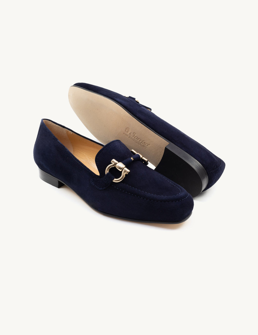 mocassim blue suede Gucci