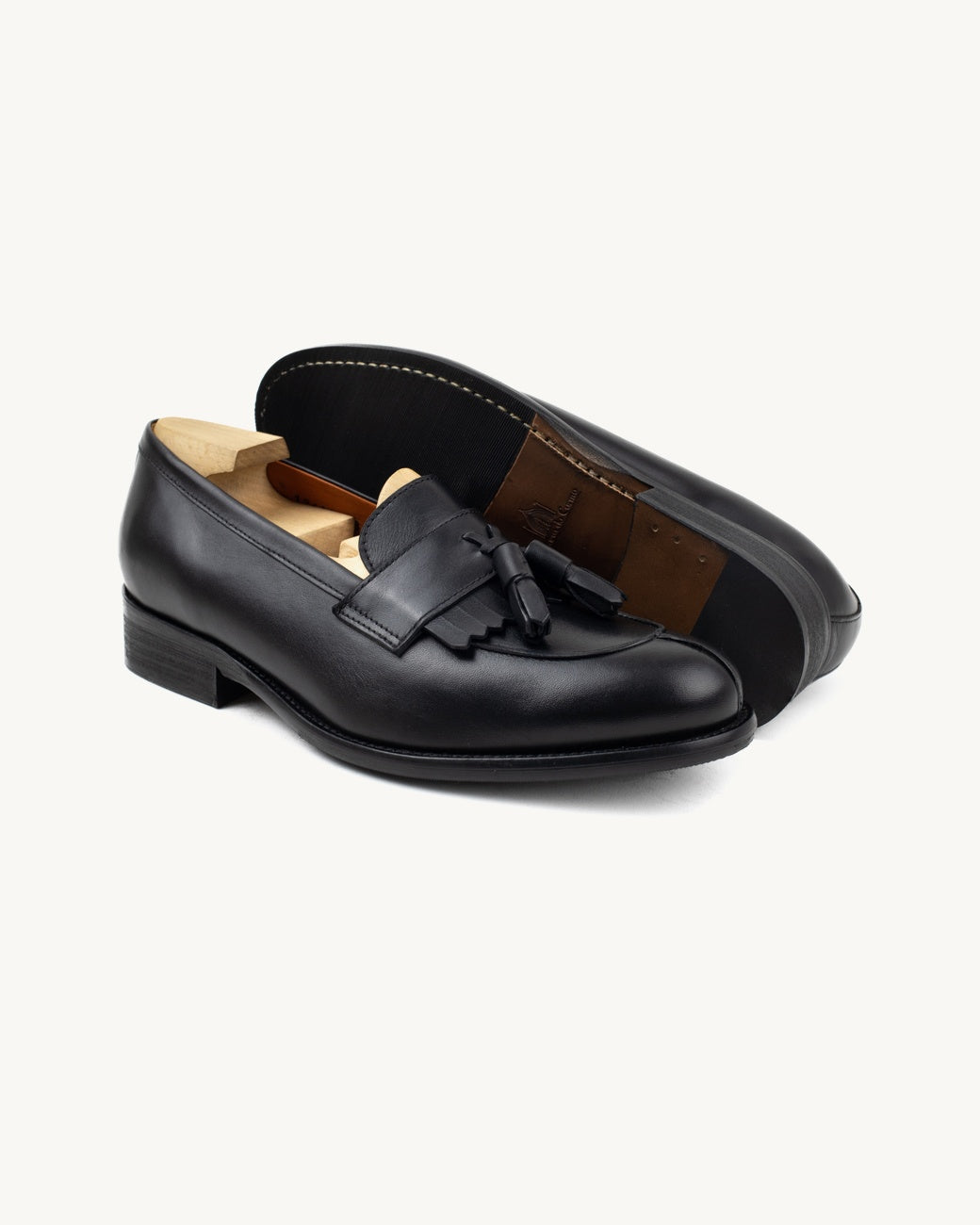 Loafer kiltie, em pele genuina e sola de couro | Sapataria do Carmo