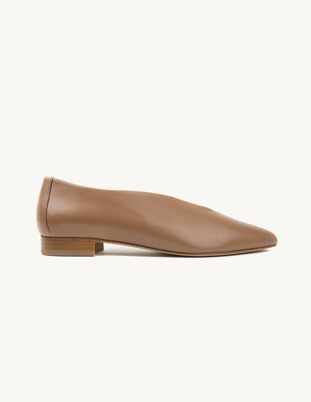 Flat Brown lady shoes
