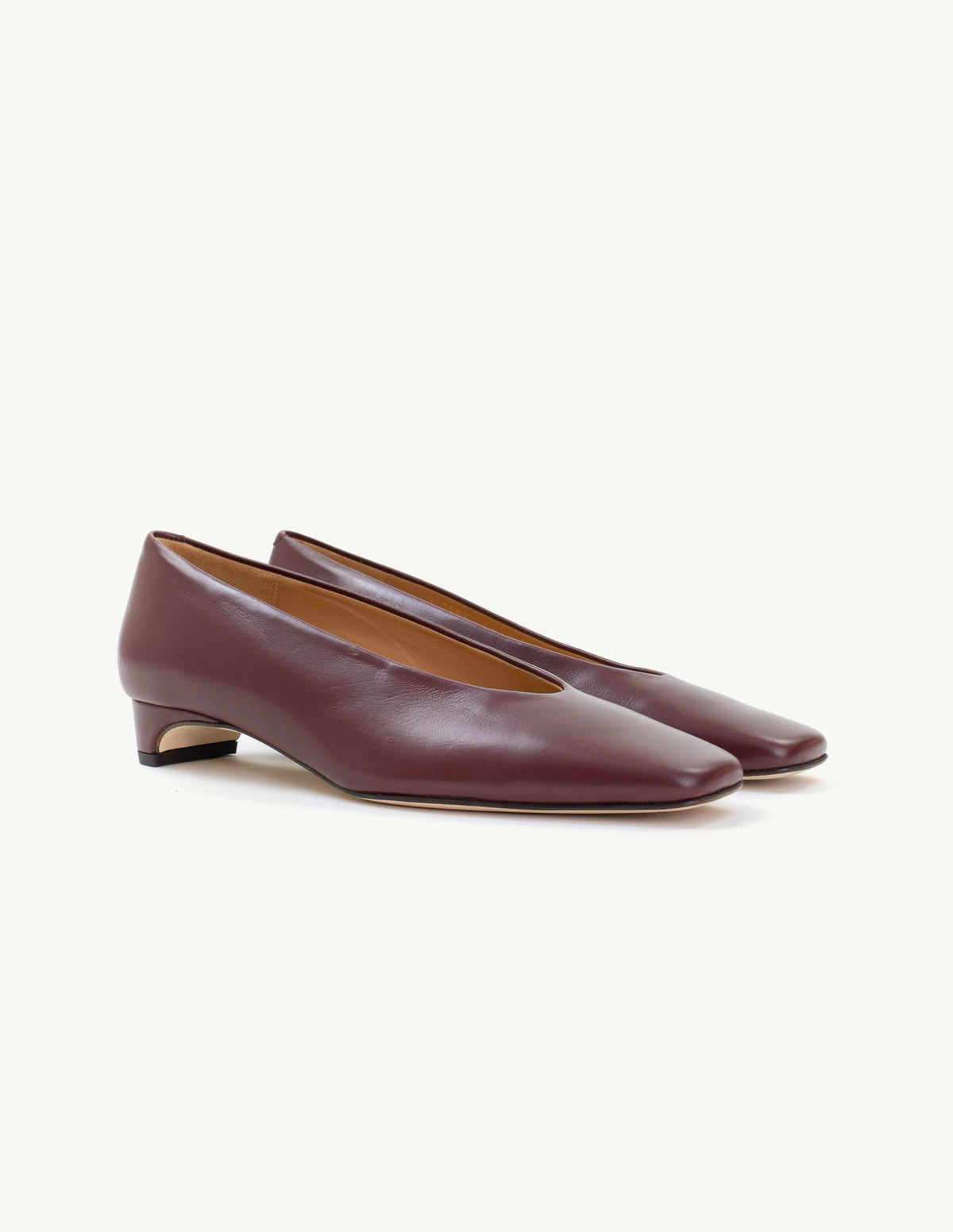 Sapato Raso Emma Bordeaux