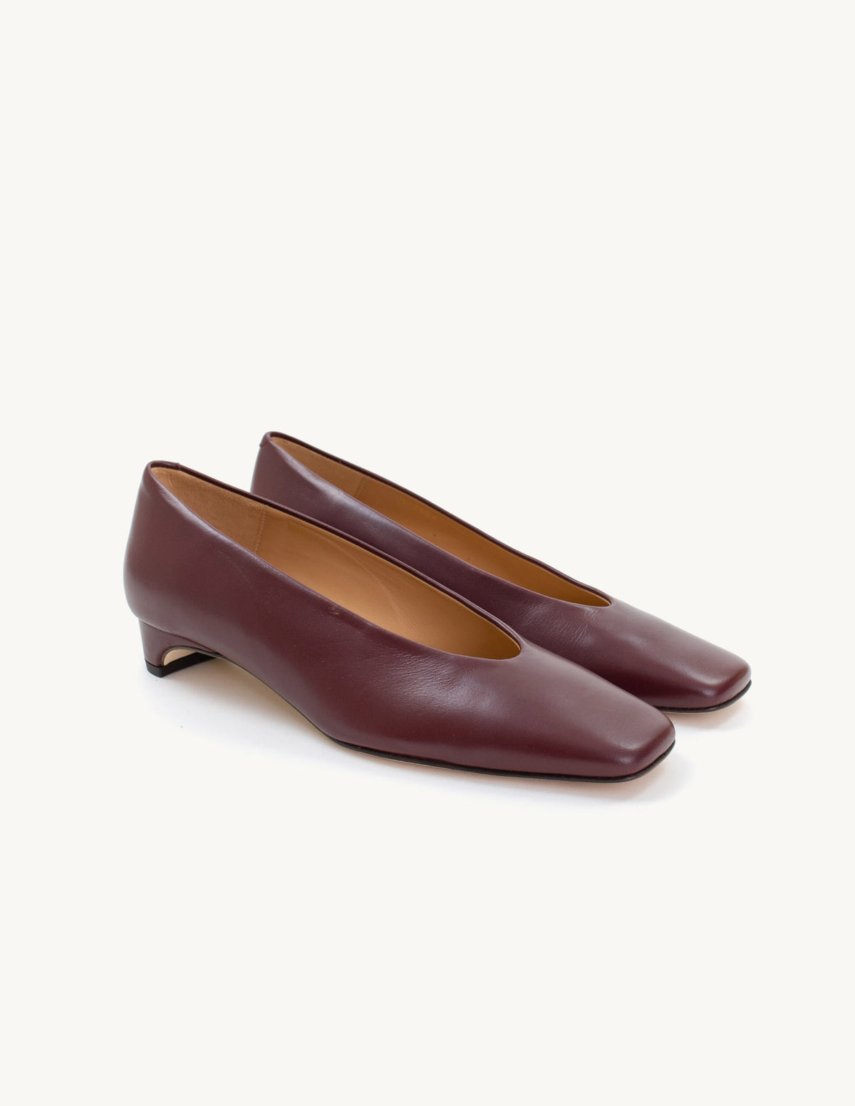 Sapato Raso Emma Bordeaux