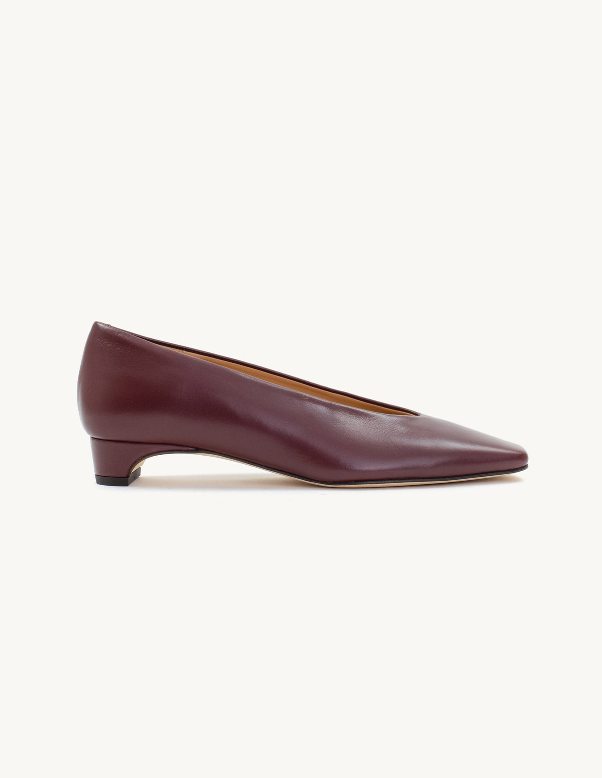 Sapato Raso Emma Bordeaux