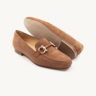 Mocassim Gucci camurça