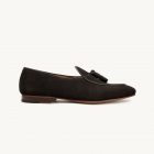 Tassel Brown suede loafer