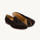 Loafer berloques camurça
