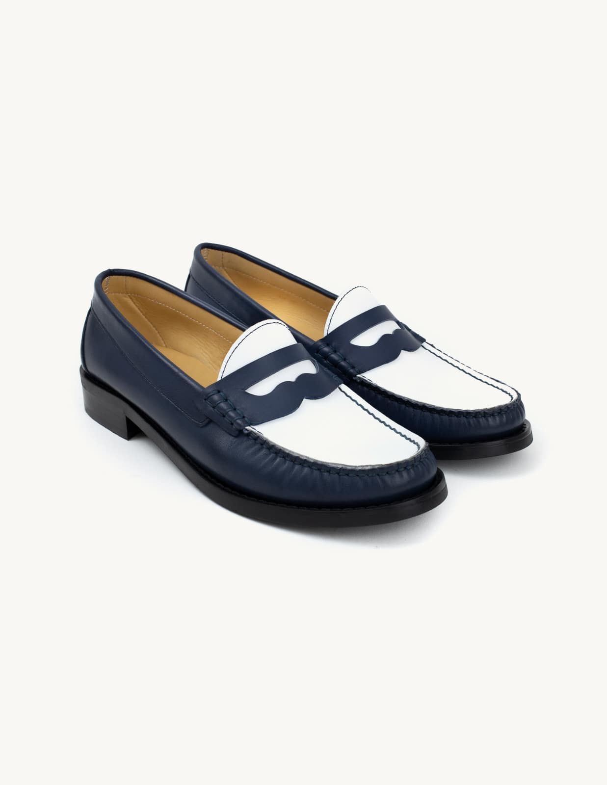 M1703 CML loafer azul1