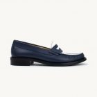 Loafer azul e branco Made in Portugal