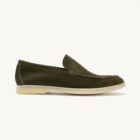 Loafer Sidney em camurça verde